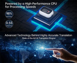 AI Translator Earbuds Offline 144 Languages 60H Case - Tophatter Daily Deals