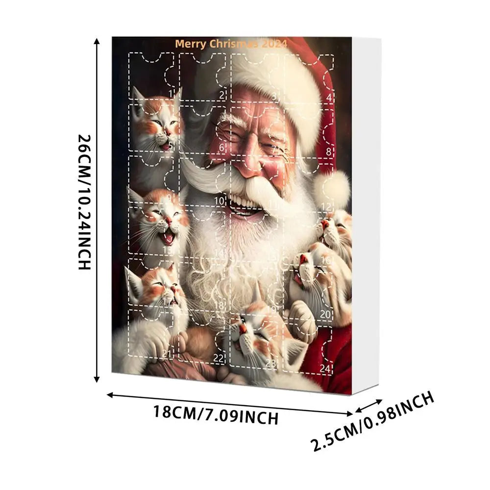 Cat Advent Calendar 24 Day Tree Ornaments Christmas C - Tophatter Daily Deals