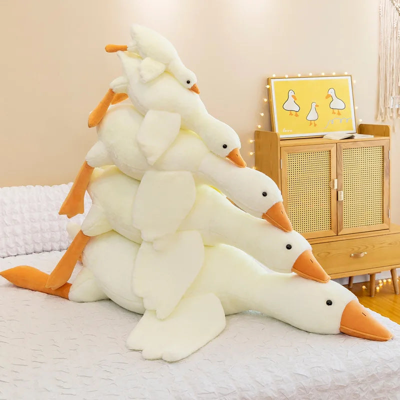 Huge Big Bird Plush Pillow Goose Plush Animals - Tophatter Daily Deals