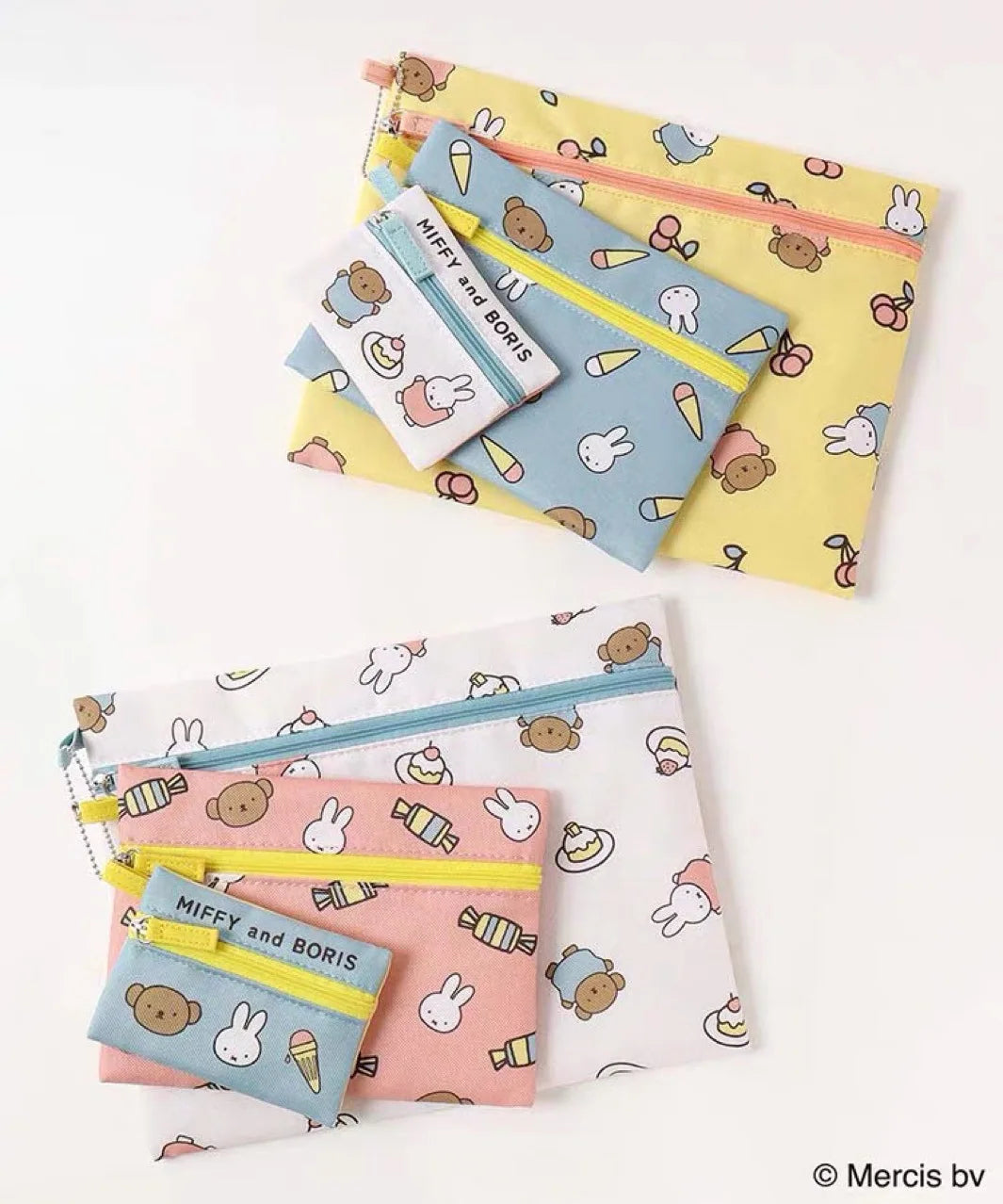 Miffy 3 Sets of Zipped Cases Animals - Tophatter Daily Deals