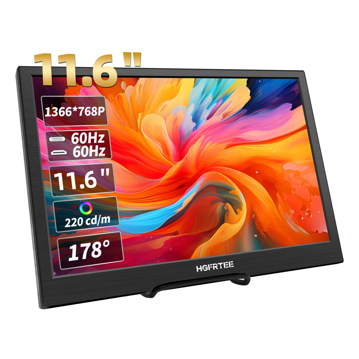 Portable Monitor 11.6 Inch HDMI Gaming Second Screen B116-SPW06L6 - Tophatter Daily Deals