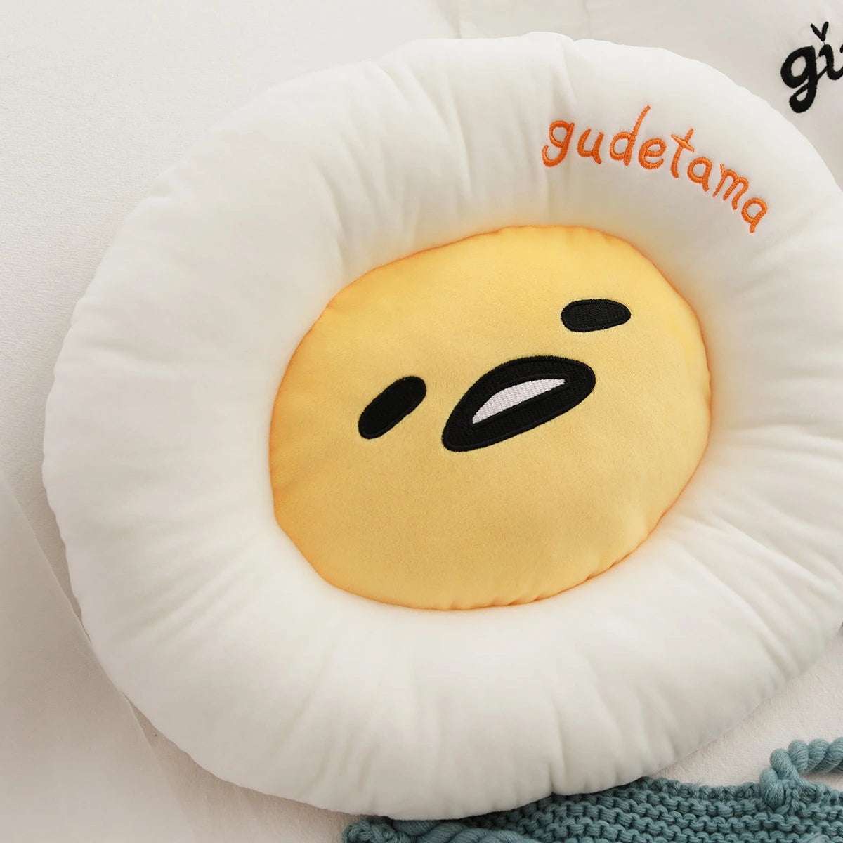Sanrio Lazy Egg Gudetama Plush Pillow Cushion Chair Cover Food - Tophatter Daily Deals