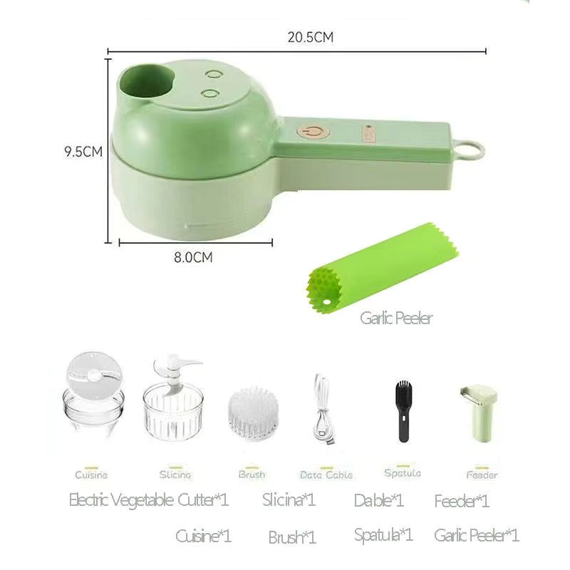 Multi functional electric vegetable slicers Electric Vegetable Slicers - Tophatter Daily Deals