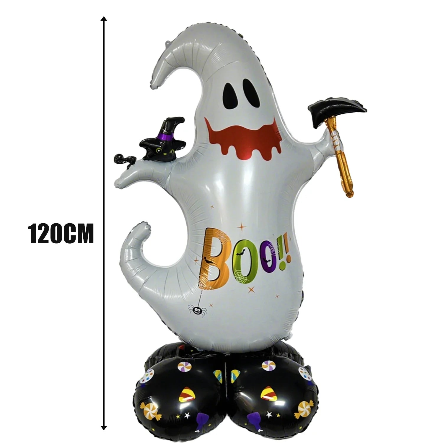 Halloween Balloons Giant Foil Standee Party Decor 2025 14 As the picture shows - Tophatter Daily Deals