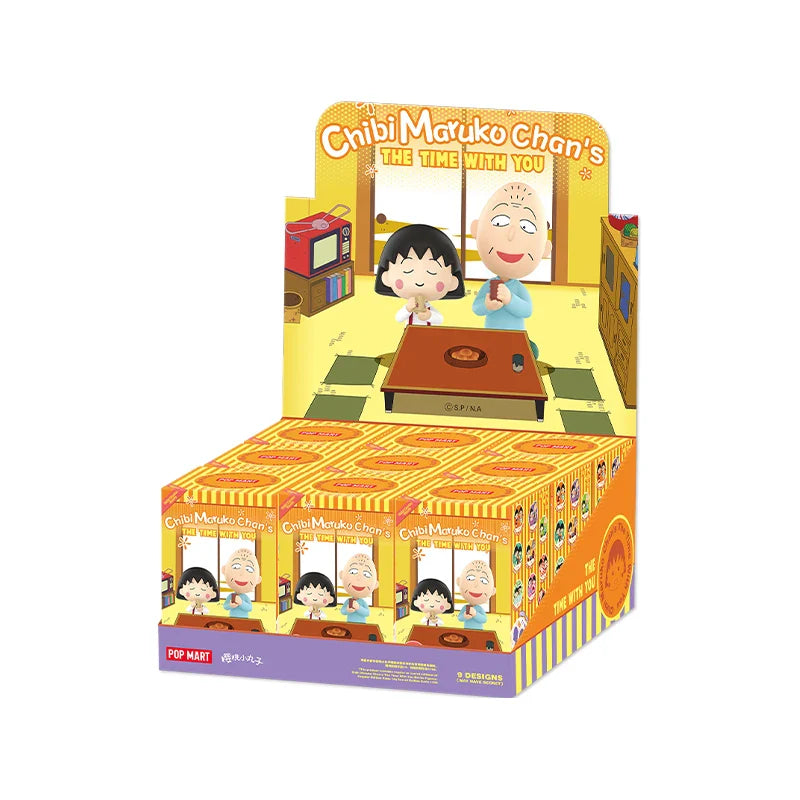 Genuine Pop Mart Chibi Maruko Chan's The Time With You Series Figure Blind Box Full Set of 9 Boxes Anime - Tophatter Daily Deals
