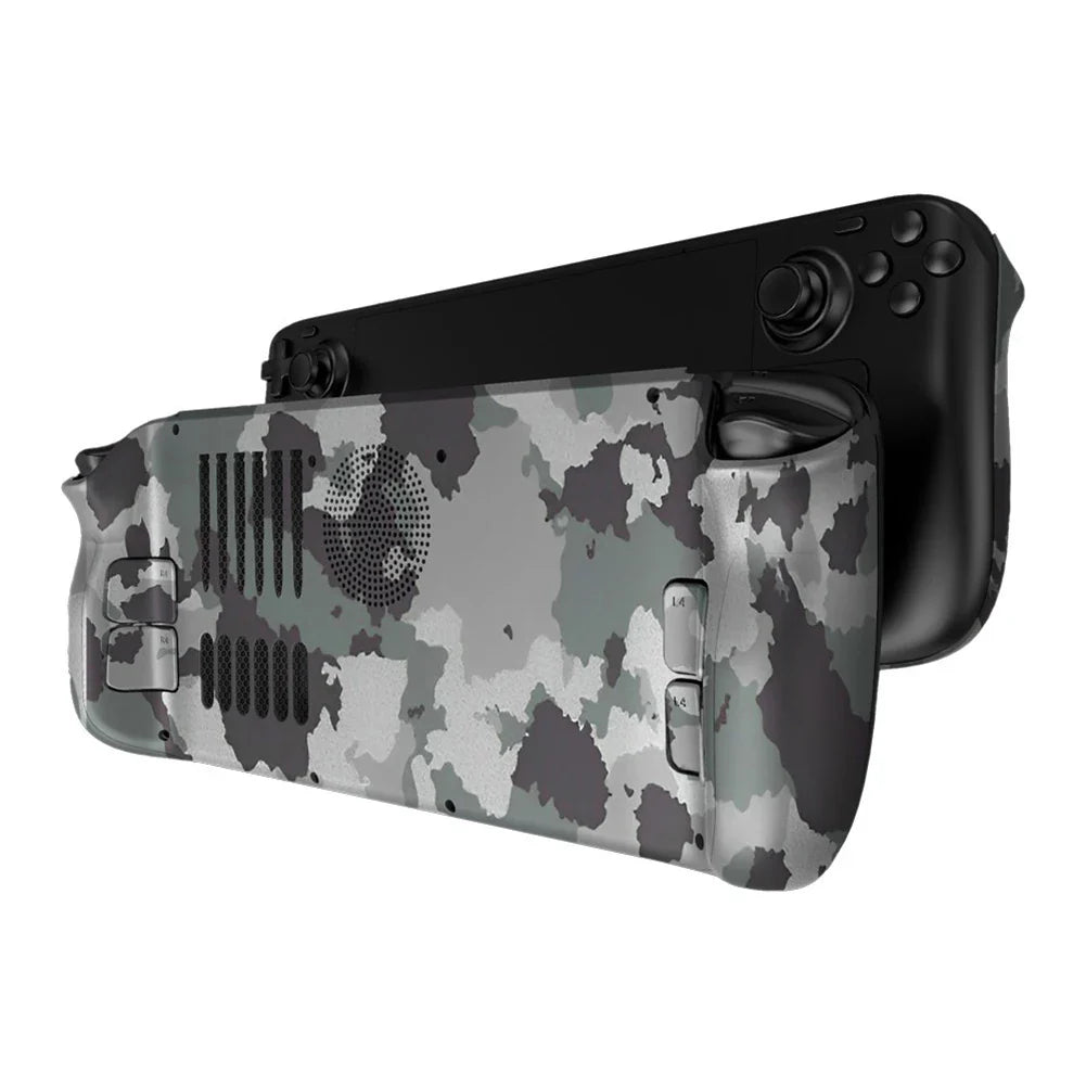 Steam Deck Clear Cooling Back Cover With Stand Bracket Camouflage - Tophatter Daily Deals
