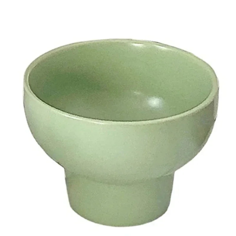 Ceramic Bowl 4 Inch Speckled White Retro Microwave Safe - Tophatter Daily Deals