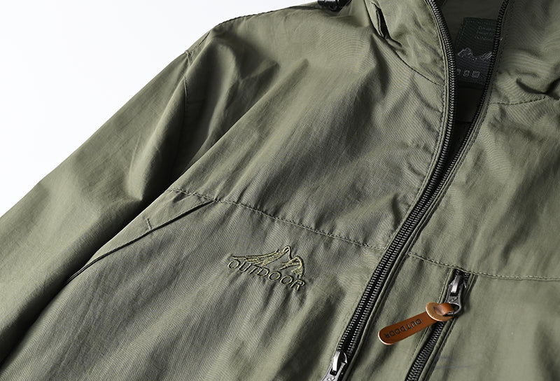 Waterproof Mens Tactical Jacket - Hooded, Lightweight - Tophatter Daily Deals