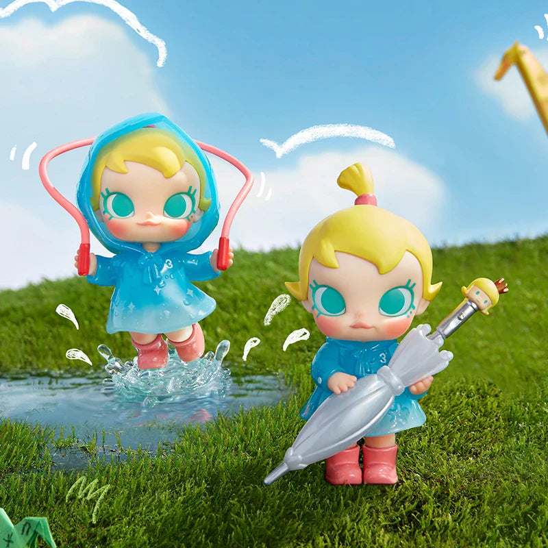Genuine Pop Mart Baby Molly Funny Raining Day Figure Mythical - Tophatter Daily Deals