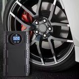 Portable 120 PSI Cordless Air Compressor – Tire Inflator for Car, Bike & Motorcycle Automotive - Tophatter Daily Deals