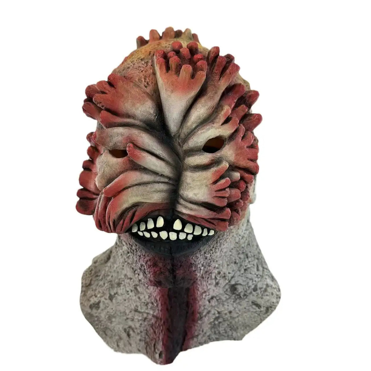 Halloween Mask Latex Clicker Cosplay Full Face Monster 2025 Latex 2 - Tophatter Daily Deals