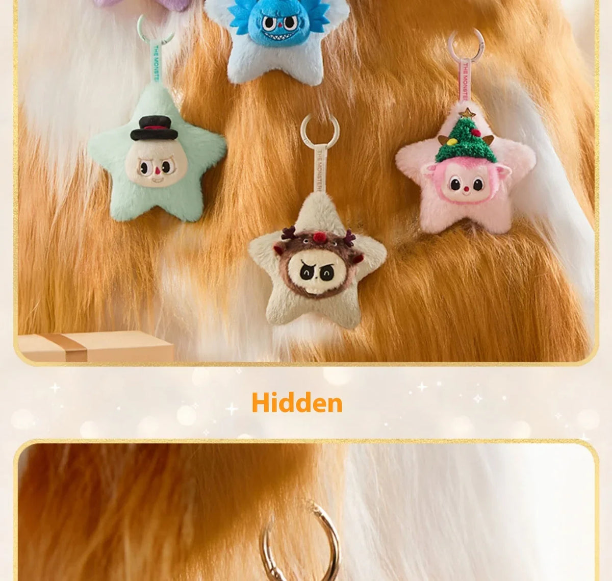 Genuine Pop Mart The Monsters Labubu Classic Series Sparkly Plush Pendant Blind Box Mythical - Tophatter Daily Deals