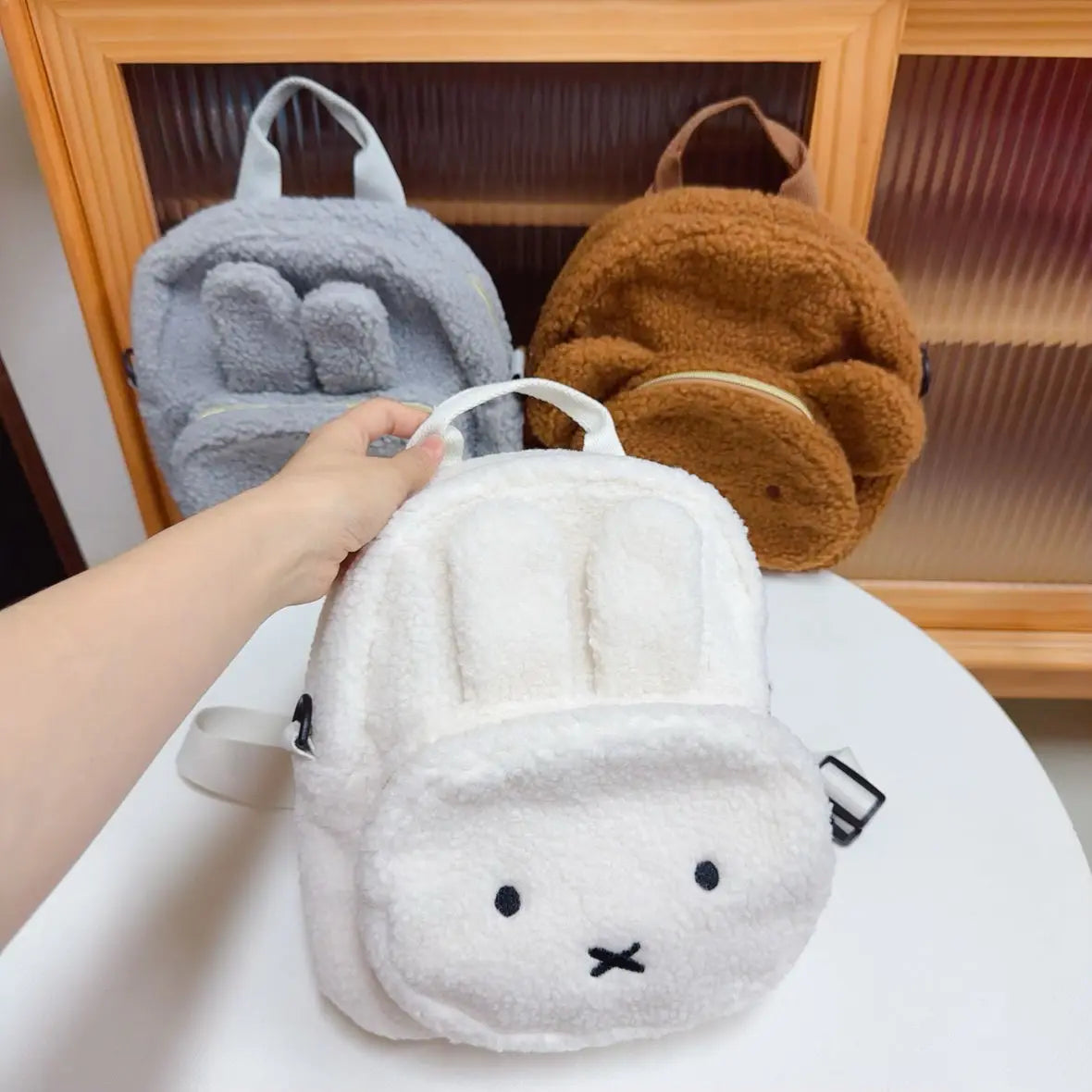 Miffy Boris Lambswool Backpack Animals - Tophatter Daily Deals