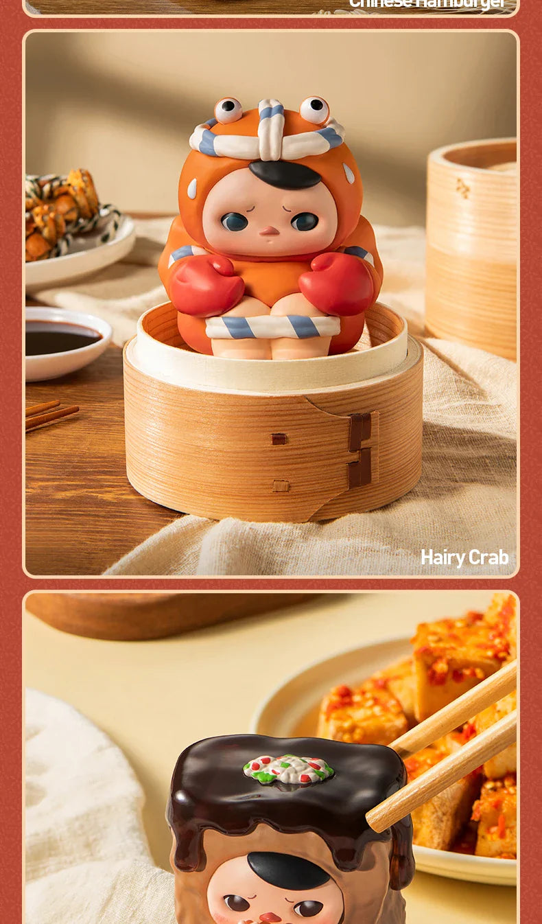 Genuine Pop Mart Pucky The Feast Series Blind Box Figure by Pucky Food - Tophatter Daily Deals