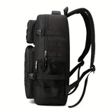 Tactical Backpack Multi-Layer Camping Black Backpacks - Tophatter Daily Deals