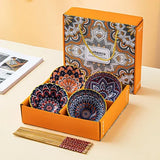 Japanese Hand Painted Ceramic Bowl Set With Chopsticks G-4bowl 4chopsticks - Tophatter Daily Deals