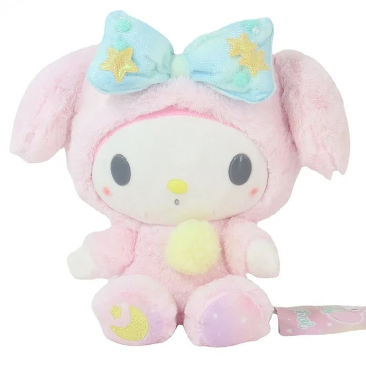 Sanrio Limited Collection Kuromi Cinnamoroll My Melody Plush Toy Kawaii My Melody Pink - 12cm 10-15CM Animals - Tophatter Daily Deals
