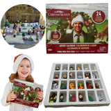 Advent Calendar 24 Days 3D Figures Christmas Countdown Gift - Tophatter Daily Deals