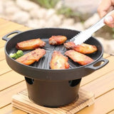 Detachable Camping Alcohol Stove Black Camp Cooking - Tophatter Daily Deals