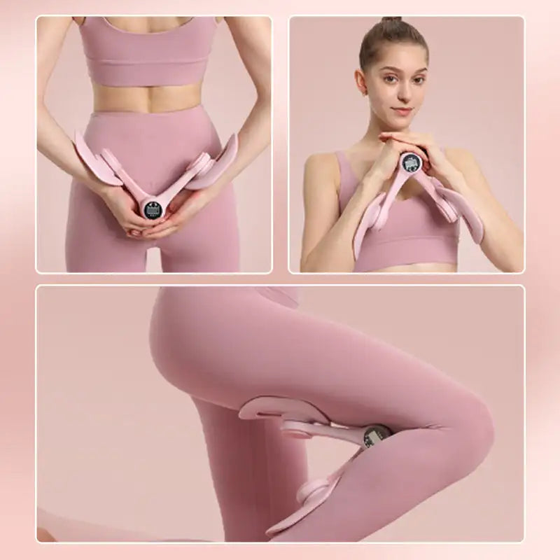 Smart Counting Pelvic Muscle Thigh Exerciser Pink Sports & Fitness > Fitness Accessories - Tophatter Daily Deals