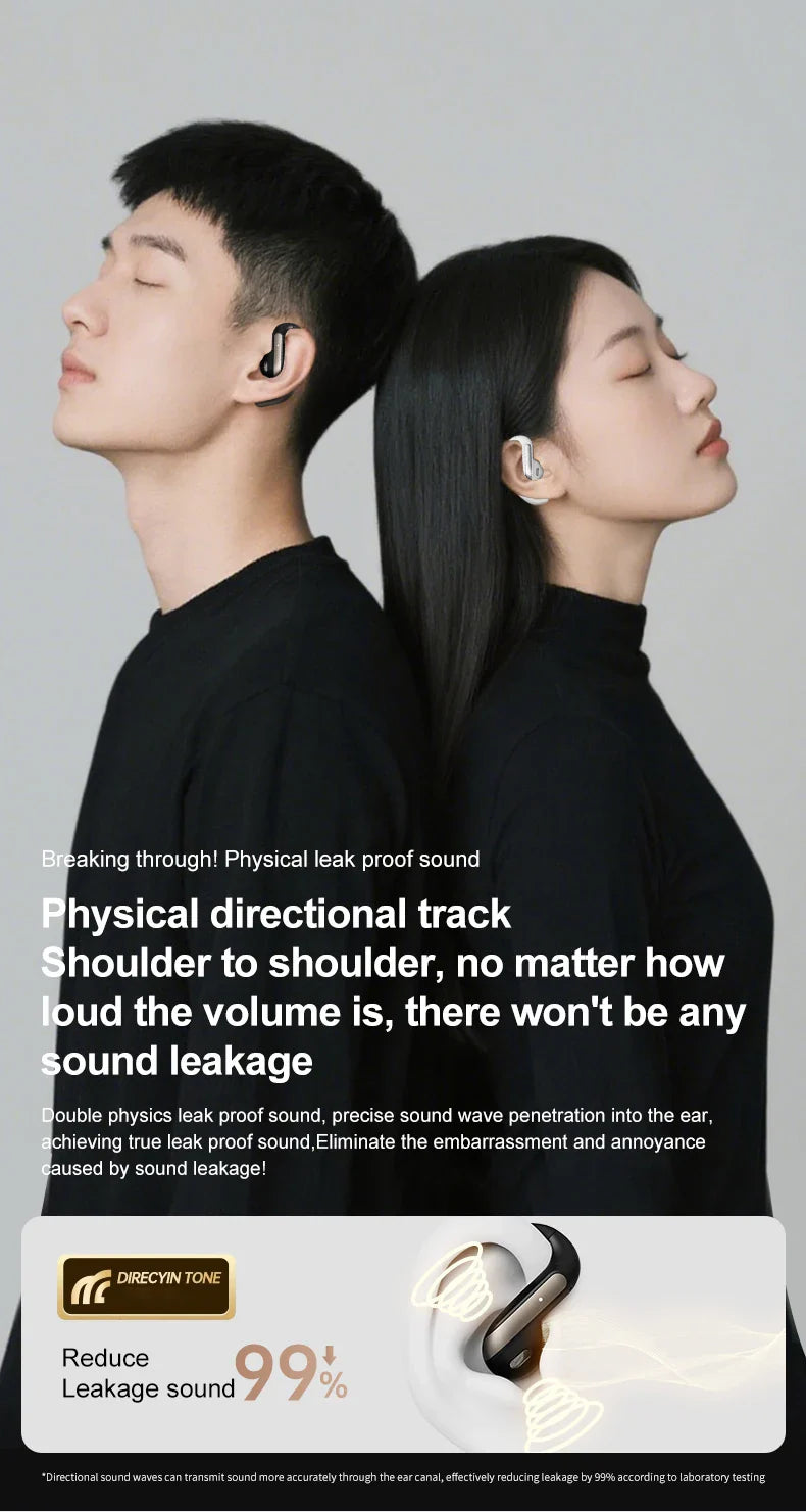AI Translation Earbuds With Noise Canceling Ear Hook Sports - Tophatter Daily Deals