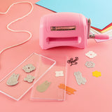 Die Cutting Machine Mini Handheld For DIY Scrapbooking - Tophatter Daily Deals