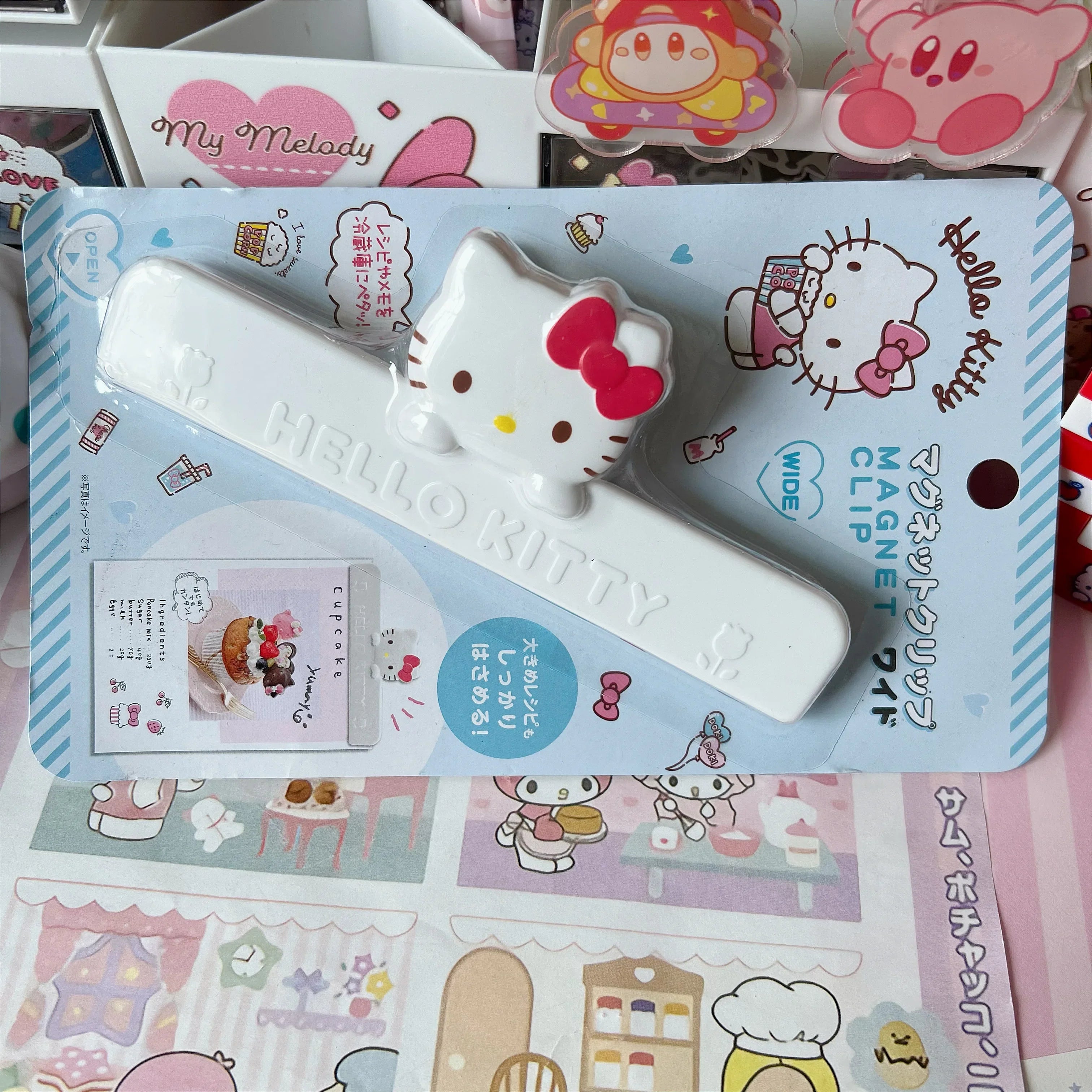 My Melody Magnetic Clip Refrigerator Magnet Pink Animals - Tophatter Daily Deals