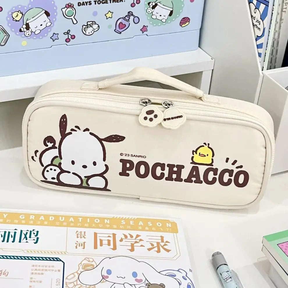 Pochacco Sanrio Pencil Case Kawaii For Pens Anime - Tophatter Daily Deals