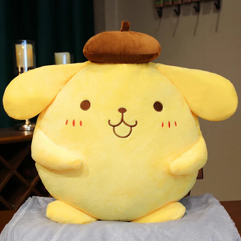 Sanrio PomPomPurin Stuffed Big Plush Toy Laughing PomPom (40cm) Anime - Tophatter Daily Deals