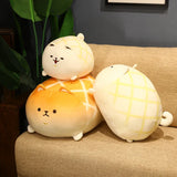 Soft Pineapple Bun Shiba Inu Dog Plush TsumTsum Animals - Tophatter Daily Deals