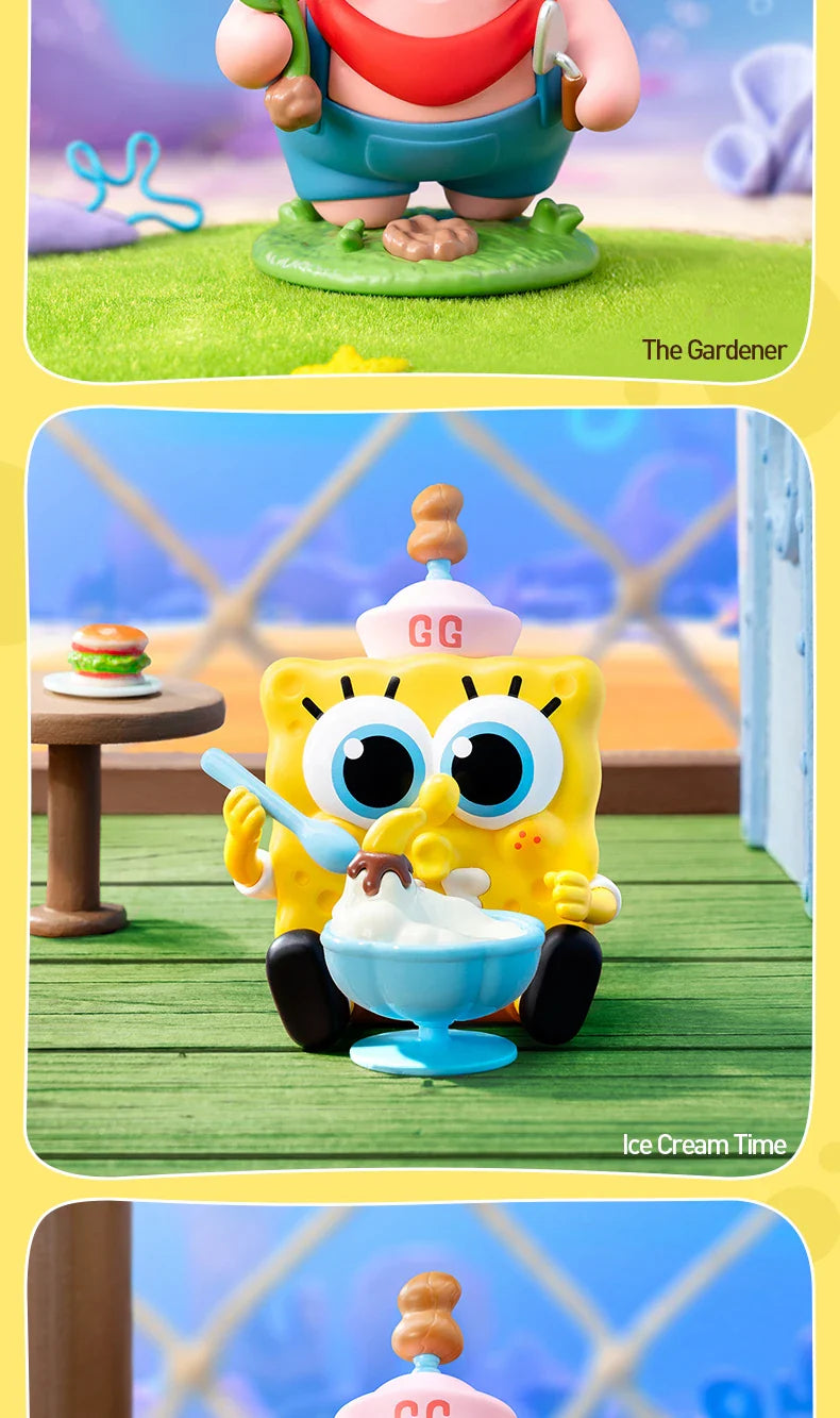 Genuine Pop Mart SpongeBob Best Friends Series Figures Blind Box Anime - Tophatter Daily Deals