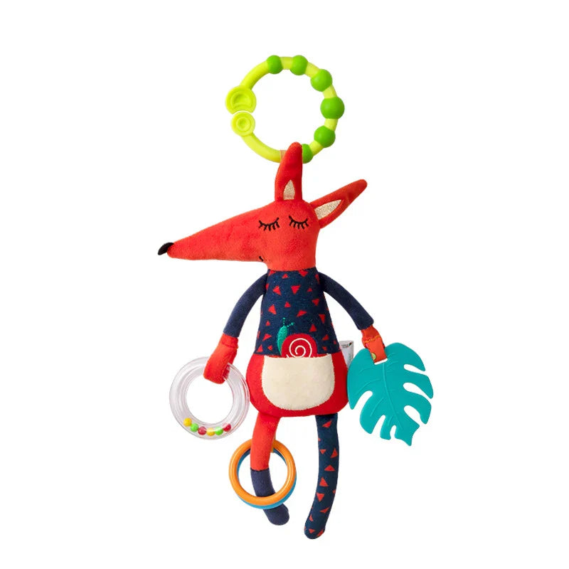 Giraffe Spiral Crib Toy Newborn Sensory Toys Rattle AC-3 - Tophatter Daily Deals