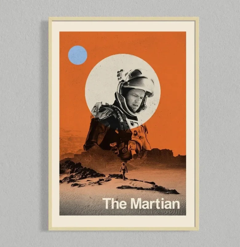 Retro Movie Poster Canvas Collage Mid Century Wall Art 20 - Tophatter Daily Deals