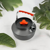 Pot Kettle Camping Cookware Set Grey Camp Cooking - Tophatter Daily Deals