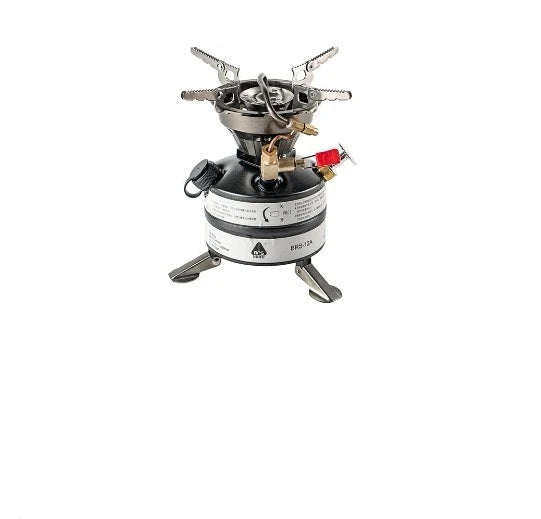 Mini Liquid Fuel Camping Stove 2120W Black Camp Cooking - Tophatter Daily Deals