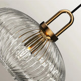Japandi Glass Pendant Light Japanese Nordic Hanging Lamp Warm - Tophatter Daily Deals