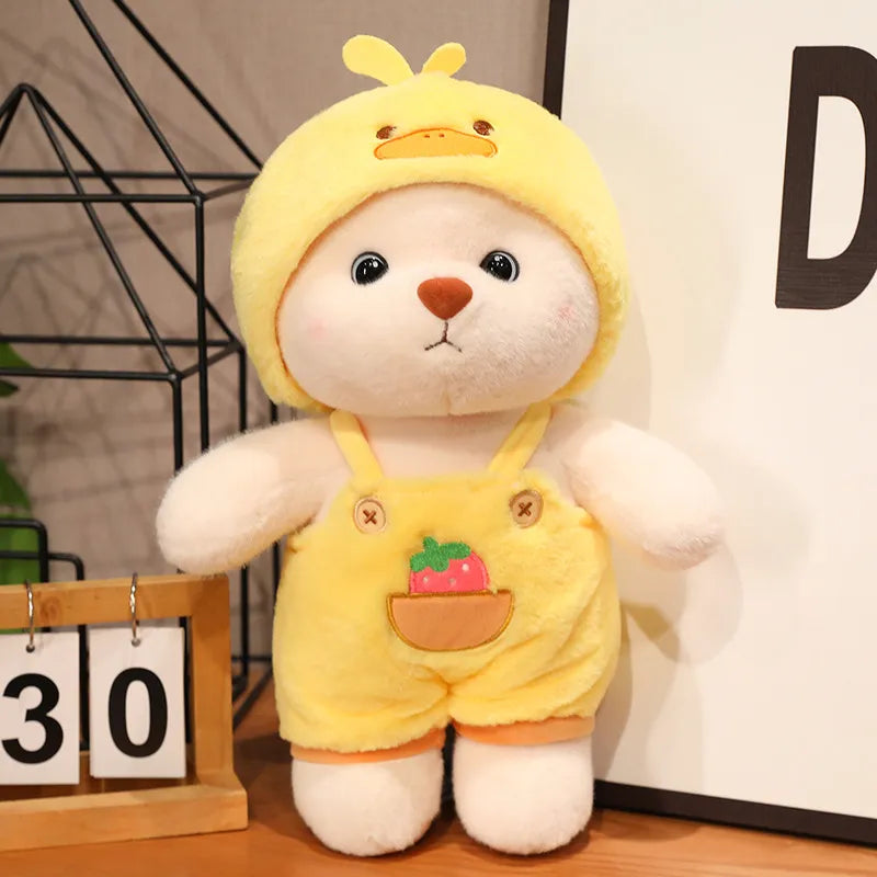 Dinosaur Bear Plush Toy Cute Stuffed Animals Bunny Duck Plushie Duck Bear Animals - Tophatter Daily Deals
