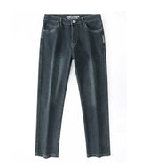 Stretchy Men’s Jeans - Wide Leg, Cotton, Business Casual - Tophatter Daily Deals