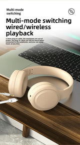 Wireless Bluetooth Headphones Over Ear Noise Cancelling - Tophatter Daily Deals