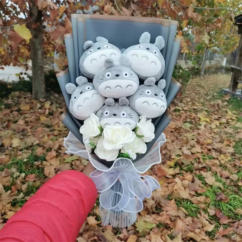 My Neighbour Totoro Plush Bouquet Flowers Anime - Tophatter Daily Deals
