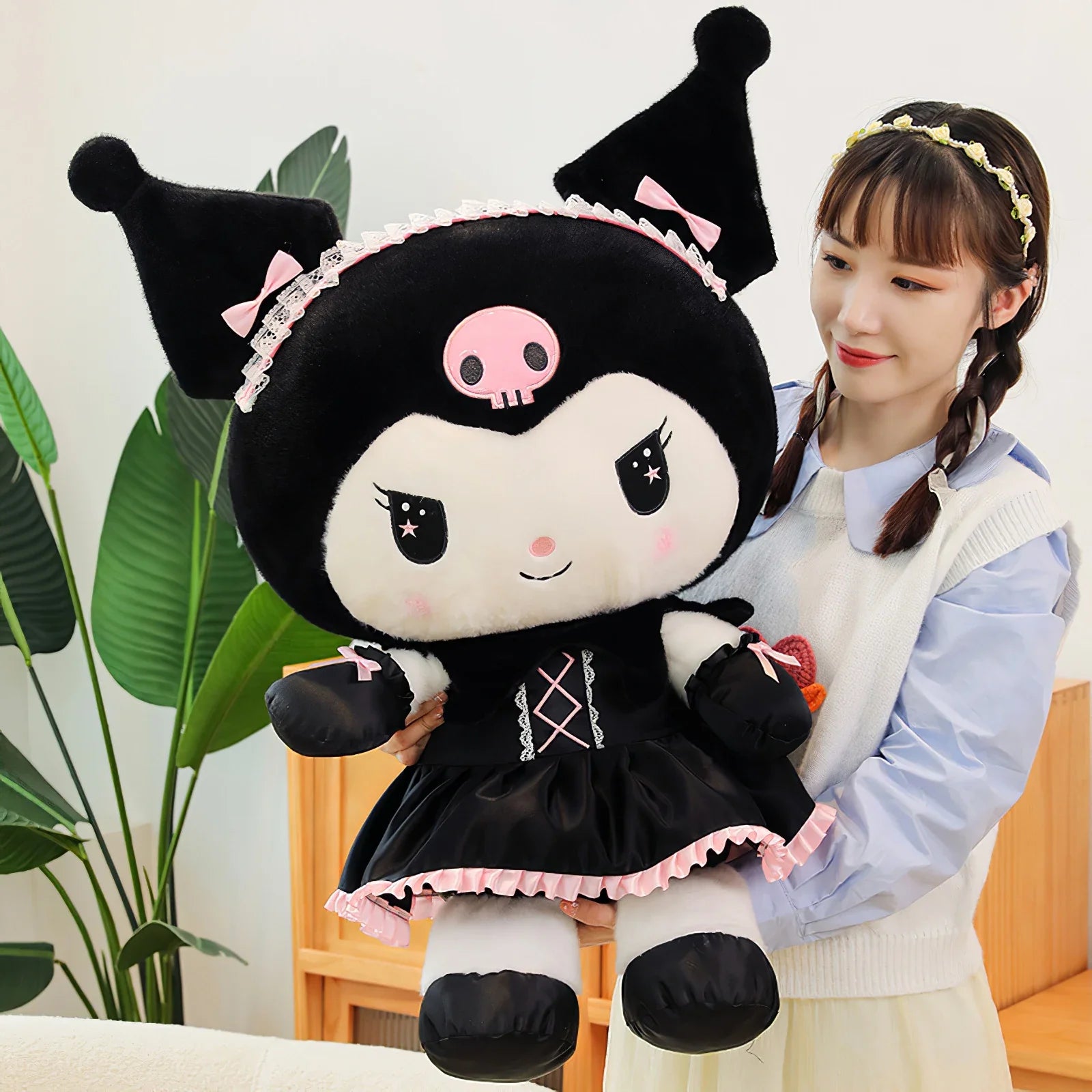 Sanrio Kuromi Plush Kawaii Cute Little Devil Plush Anime - Tophatter Daily Deals