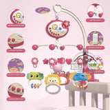 Musical Crib Mobile Newborn Sensory Toys Light Projector - Tophatter Daily Deals