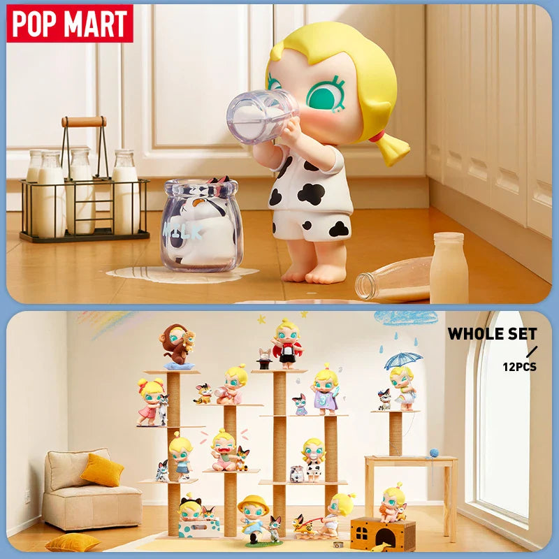 Genuine Pop Mart Baby Molly & Baby Tabby Series Blind Box Figures Animals - Tophatter Daily Deals