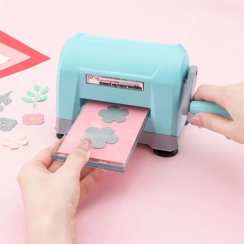 Mini Die Cutting Machine Portable Paper Embossing Tool - Tophatter Daily Deals