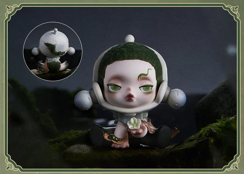 Genuine Pop Mart Skullpanda The Ink Plum Blossom Series Blind Box Mythical - Tophatter Daily Deals