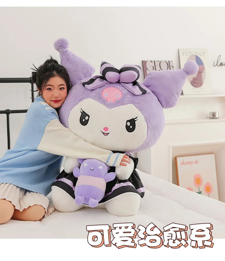 Kawaii Sanrio Purple Kuromi Cute Little Devil Plush Toy Anime - Tophatter Daily Deals