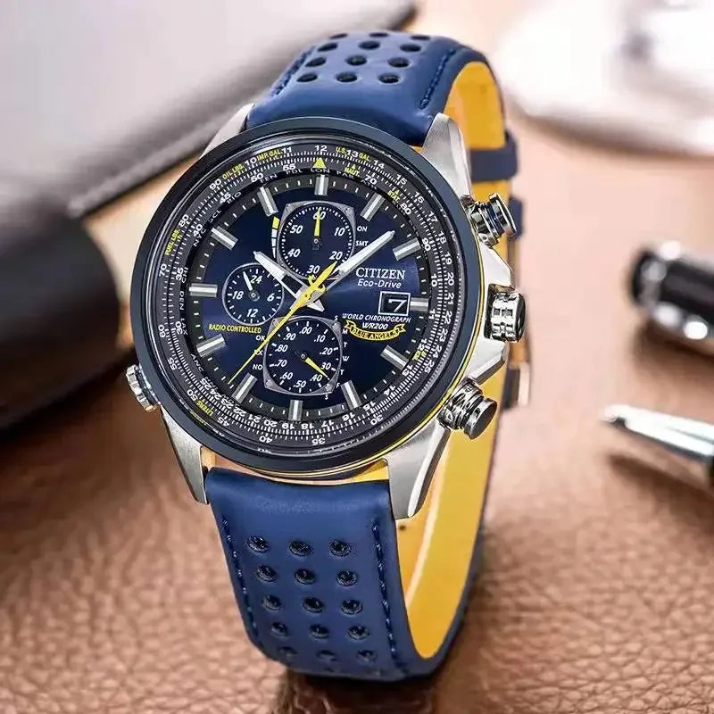 Men's Quartz Watch Waterproof Stainless Steel (Blue Rubber belt) Watches - Tophatter Daily Deals