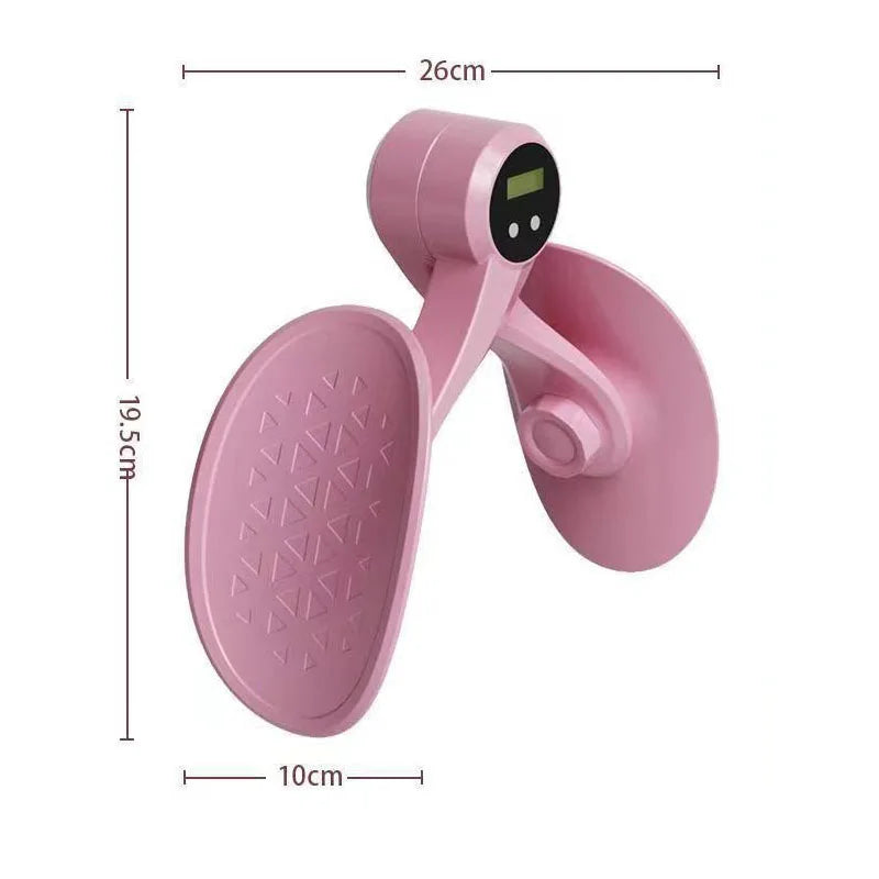 Smart Counting Pelvic Floor Thigh Trainer Recovery Pink Fitness - Tophatter Daily Deals