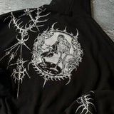 Oversized Unisex Hoodie - Cropped Relaxed Cotton Streetwear - Tophatter Daily Deals