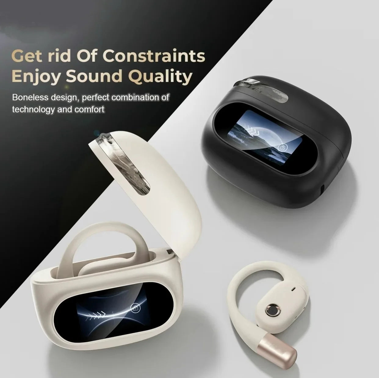 AI Translation Bluetooth Earphones With ANC And Touch - Tophatter Daily Deals